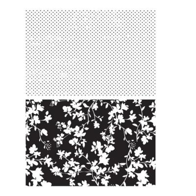 Tampon Dots & floral