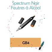 Feutre Spectrum Noir<br>GB4