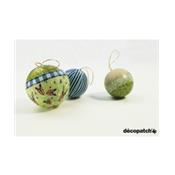 2 boules 9cm