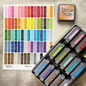 Distress label sheet - 1 feuilles