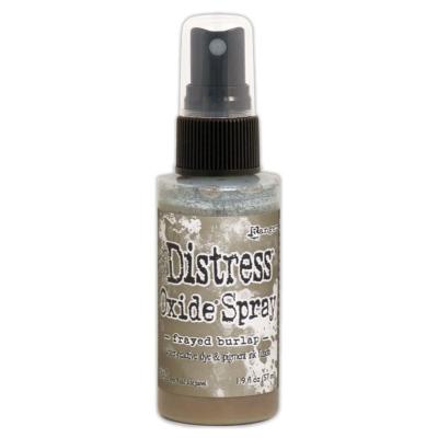 Distress oxide spray Frayed burlap