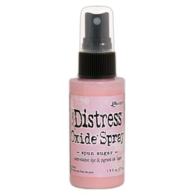 Distress oxide spray Spun sugar