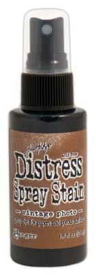 Distress spray Stain Vintage Photo