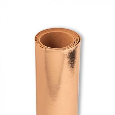 "Texture roll" rose gold<br>Papier indéchirable et lavable