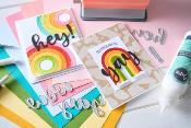 Catherine Pooler thinlits die - Rainbow arches