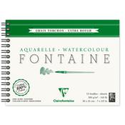 Papier Aquarelle Fontaine Grain torchon 100% coton