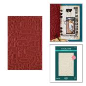 3D embossing folder - Number field