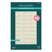3D embossing folder - Harlequin