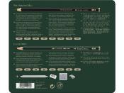 20 Castell 9000 & Pitt graphite matt