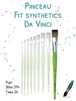 Pinceau FIT Synthétics plat<br>Série 374 - Taille 24