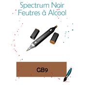 Feutre Spectrum Noir<br>GB9