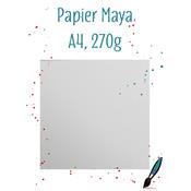 papier Maya - Gris Clair - 25 f - A4 - 270g