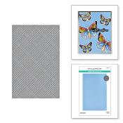 Embossing folder - Diamond plaid