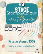 Stage COPIC #9 - Stamp&Colour -  6 & 7 juin 26
