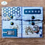 Off the edge pocket - Art Journal Specials