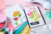Catherine Pooler thinlits die - Whimsy bloom #2