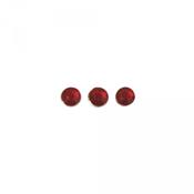 120 strass autocollants rouge foncé 3mm