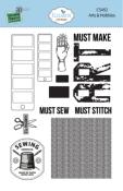 Art & Hobbies - clear stamp