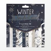Paper Pad Winter Wonderland <br> 20x20cm