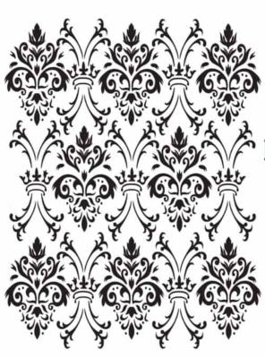 Pochoir Royal Damask 40x50cm