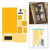 Cutting dies - Page with flap pockets