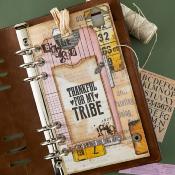 Cutting dies - Keepsake capsule page
