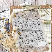 Tampon Alphabet diamant <br> Storybook
