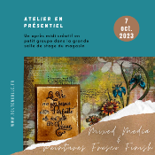 Atelier au Magasin - Mixed Media & Fresco Finish - sam 7 oct. 2023