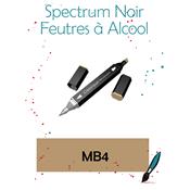 Feutre Spectrum Noir<br>MB4