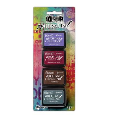Lot de 4 archival ink - Dylusion - kit 3