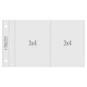 10 Pages pour flipbook 10x15cm <br> 2 compartiments