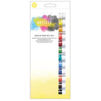 Lot de 12 acryliques 12mL