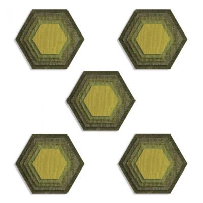 Thinlits "stacked tiles hexagons" (carreaux hexagones)