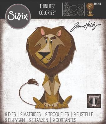 Thinlits Colorize Harrison le lion