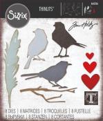 Thinlits "vault lovebirds"