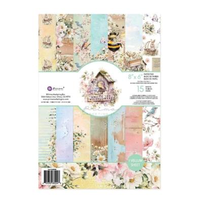 Paper pad - Among the wildflowers - 15x20