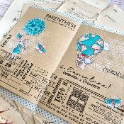 Tampon Frise ticket <br> Voyage Imaginaire