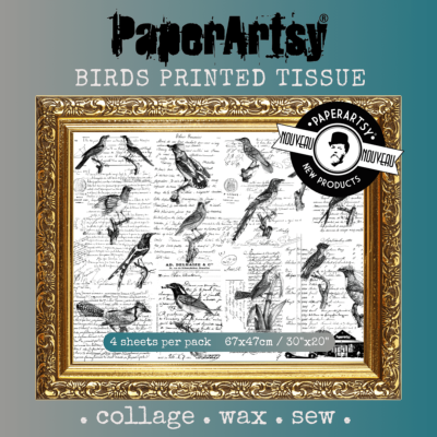 4 Printed Tissue - Birds