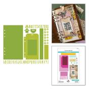 Cutting dies - Keepsake capsule page
