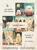 Cartes Junk Journal - Ours 1