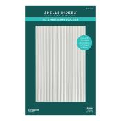 3D embossing folder - Corrugated