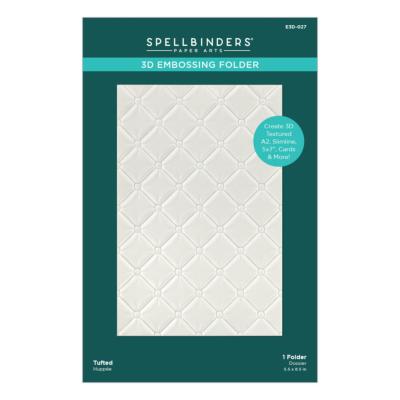 3D embossing folder - Tufted