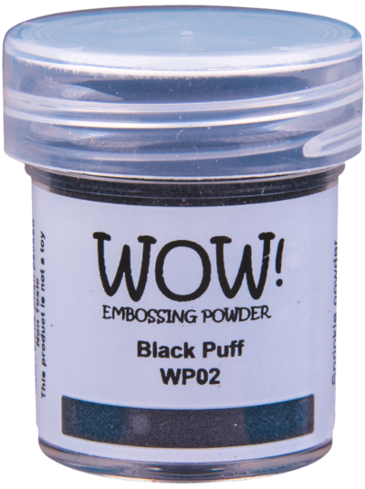 WOW Opaque, texturée, black puff