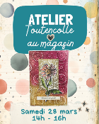 Atelier scrap au Magasin - Scrap - mars 26