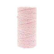 Fil à Macramé - Rose clair - 3mm - 100m