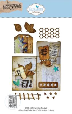 Off the edge pocket - Art Journal Specials