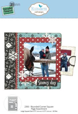 Memory Binder - Corner rounded square page