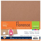 20 feuilles kraft 30*30cm<br>300g