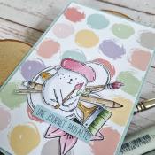 Tampon Doudou Artiste<br> Journal Chromatique