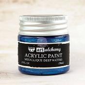 Art Alchemy Metallique Paint <br>Deep Waters